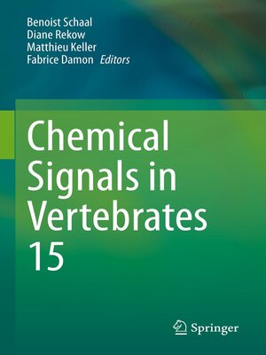 cover image of Chemical Signals in Vertebrates 15